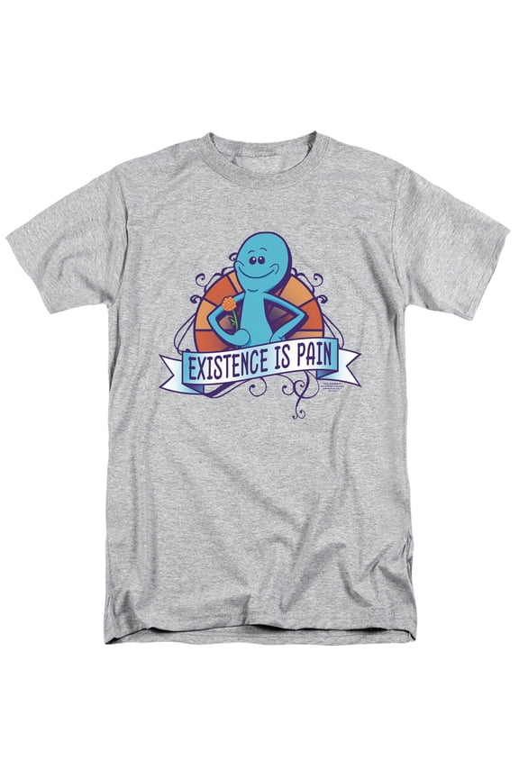 Rick and Morty Existence is Pain Unisex Adult Tall T Shirt, Existence is Pain, 2X-Large