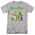 thumbnail image 1 of Rick and Morty Family Fights Together Unisex Adult T Shirt, 1 of 5