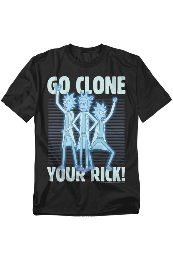 T-Shirt Go Clone Your Rick Unisex Graphic Tee For Men & Women