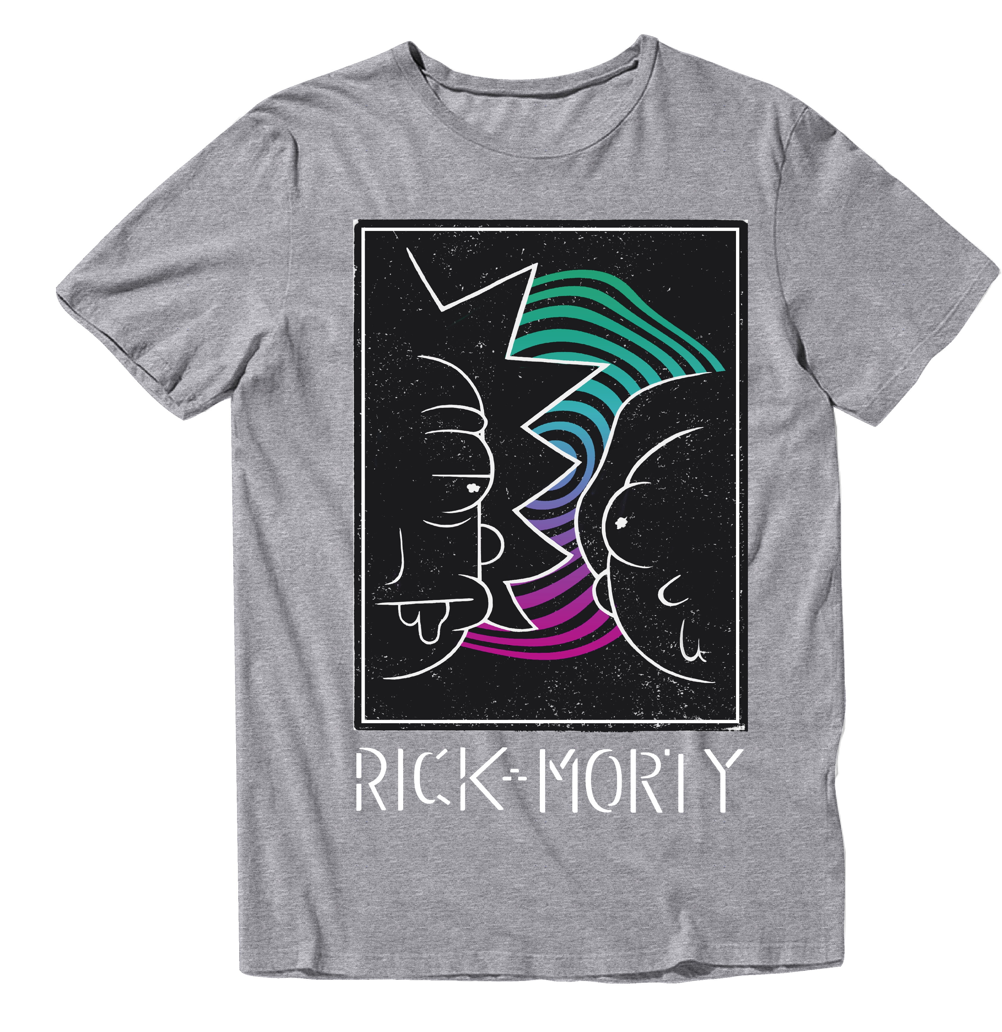 Grey rick and 2025 morty shirt