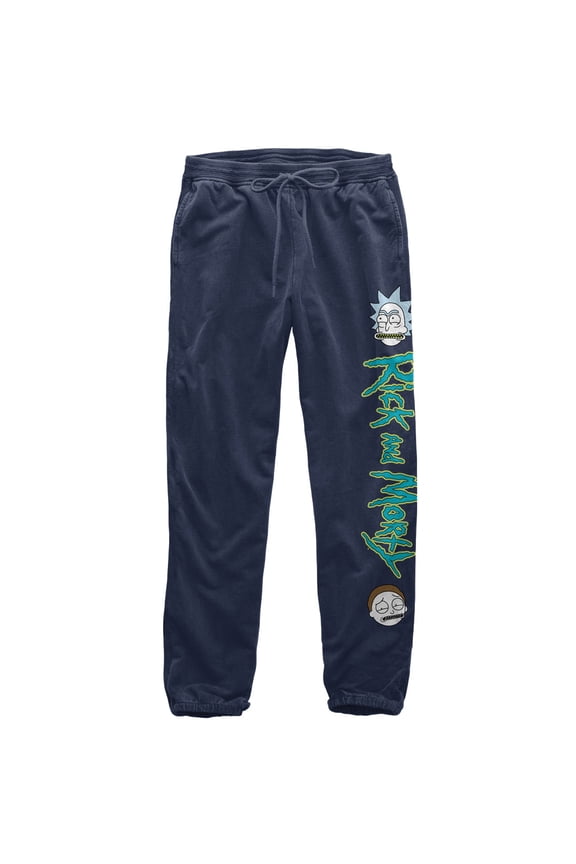 Rick and Morty - Heads and Logo Mens Joggers