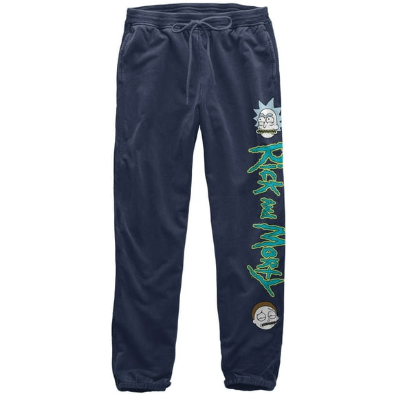 Rick and Morty - Heads and Logo Mens Joggers