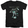 thumbnail image 1 of Rick and Morty How Do I Look? Unisex Adult V-Neck T Shirt, How Do I Look?, Medium, 1 of 2