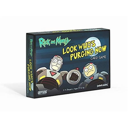 Rick and Morty Look Whos Purging Now Card Game