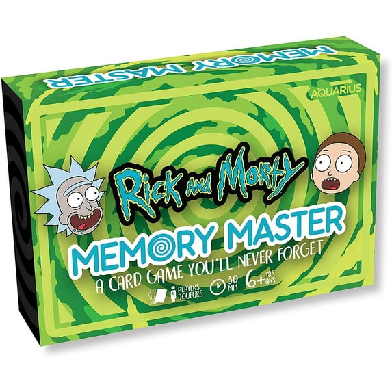Rick and Morty Memory Master Card Game