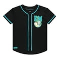thumbnail image 1 of RICK AND MORTY Men's Baseball Jersey, Classic Cartoon Baseball Shirt Black - M, 1 of 6