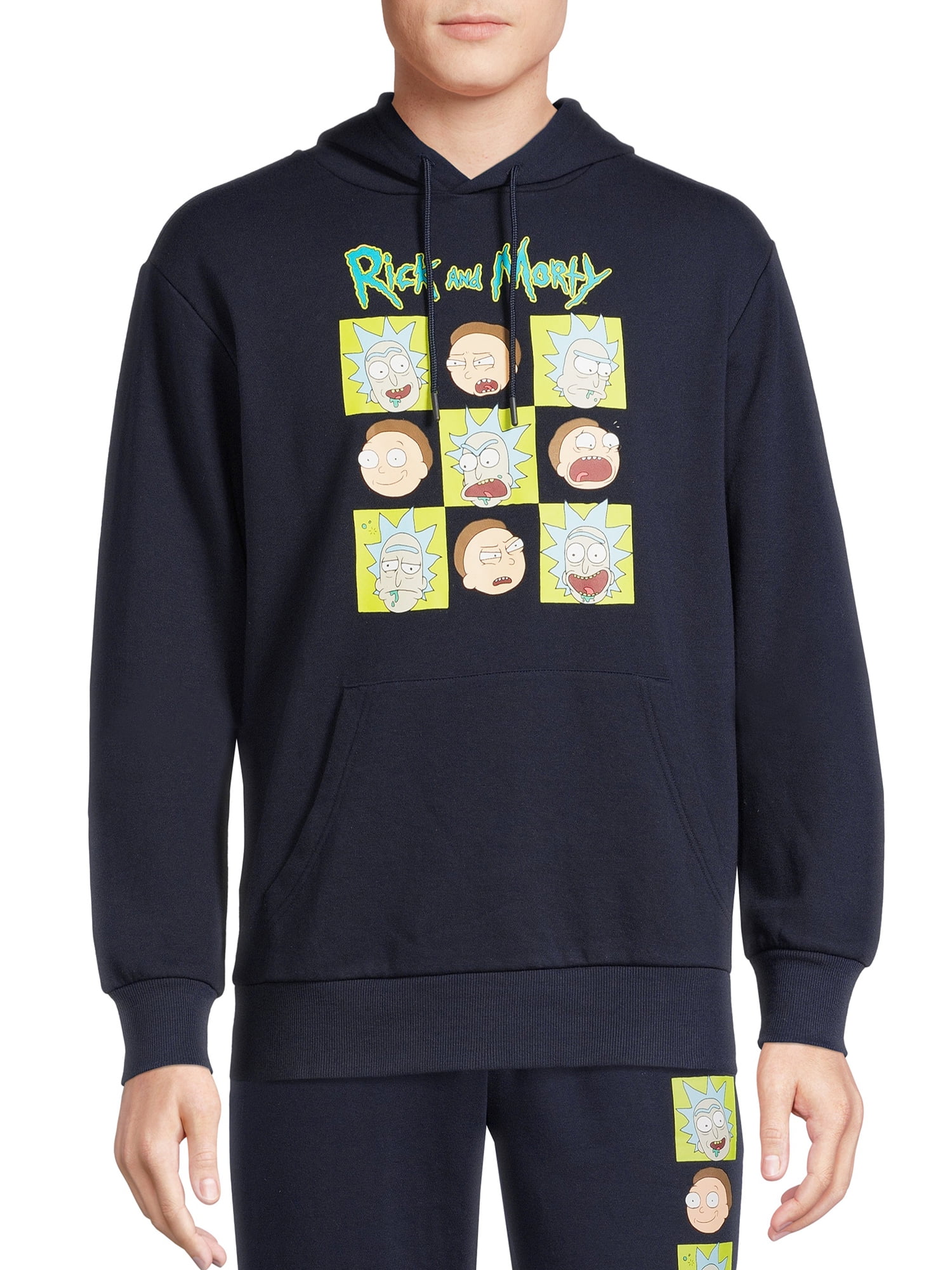 Rick and morty hoodie and best sale sweatpants