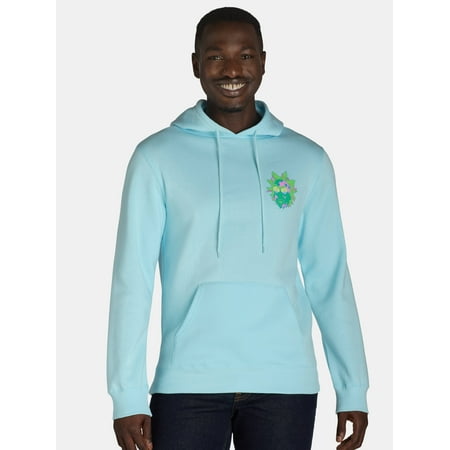 Rick and Morty Men’s Graphic Hooded Sweatshirt, Sizes S-2XL