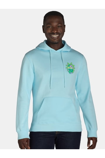 T-shirt Rick And Morty Bleu Ciel - Marque !Solid, Coton, Coupe Régulière Homme, Tailles S à 2XL, Neuf