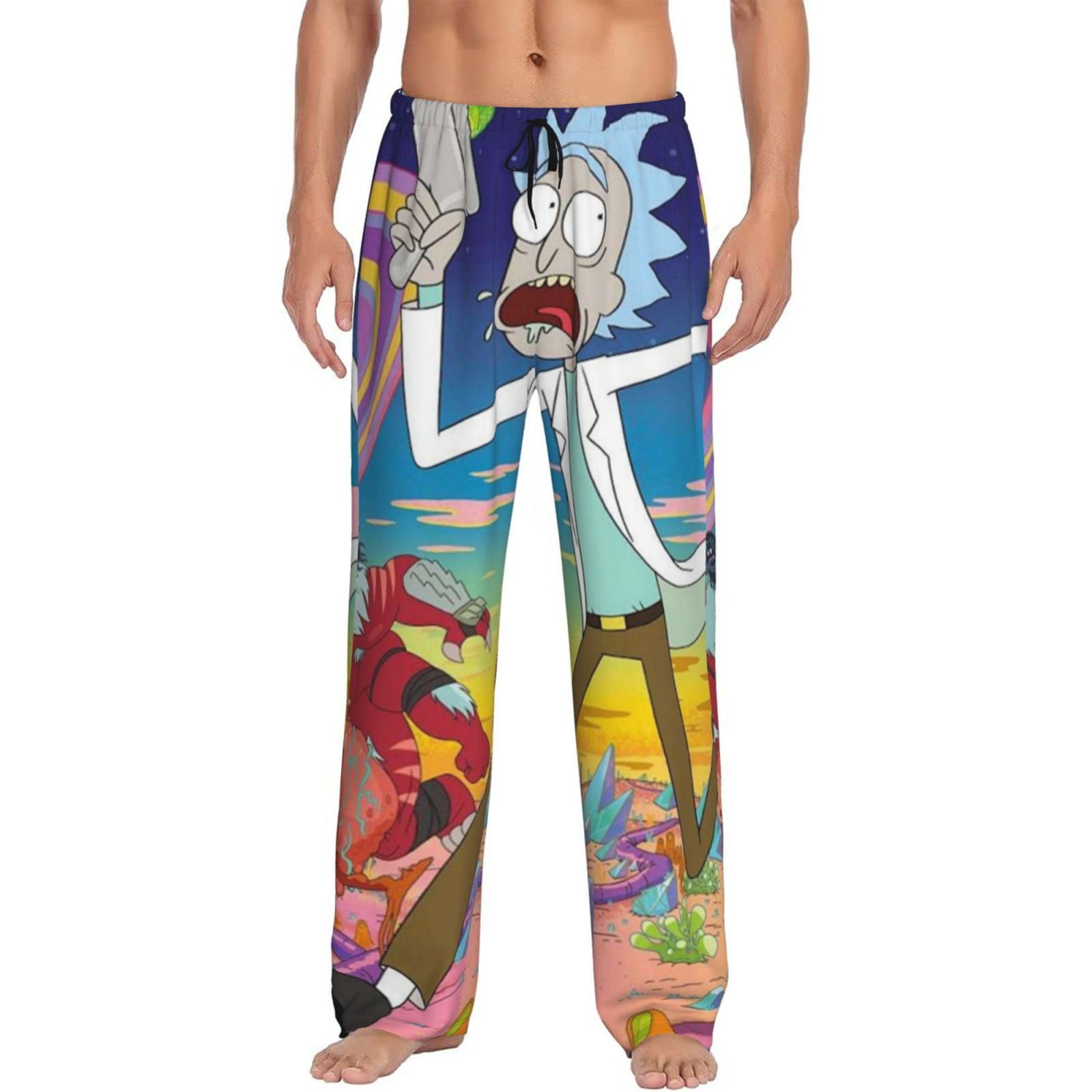 Rick And Morty Men s Pajama Pants Lounge Fashion Daily Sleepwear With rick-and-morty-men-s-pajama-pants-lounge-fashion-daily-sleepwear-with