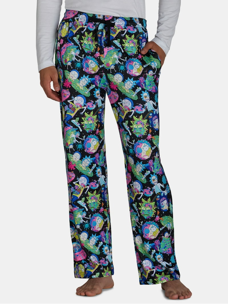 Rick and Morty Men's Pajamas Sleep Pants, Sizes S-3XL