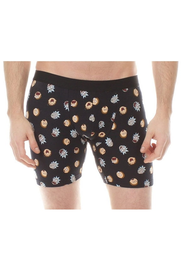 Rick and Morty Mob Scene Boxer Brief