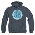 thumbnail image 1 of Rick and Morty Mr Meeseeks Unisex Adult Pull-Over Heather Hoodie, Mr Meeseeks, 3X-Large, 1 of 1