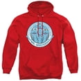 thumbnail image 1 of Rick and Morty Mr Meeseeks Unisex Adult Pull-Over Hoodie, Red, 2X-Large, 1 of 5