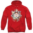 thumbnail image 1 of Rick and Morty Multiple Morty Unisex Adult Pull-Over Hoodie, Red, 2X-Large, 1 of 5
