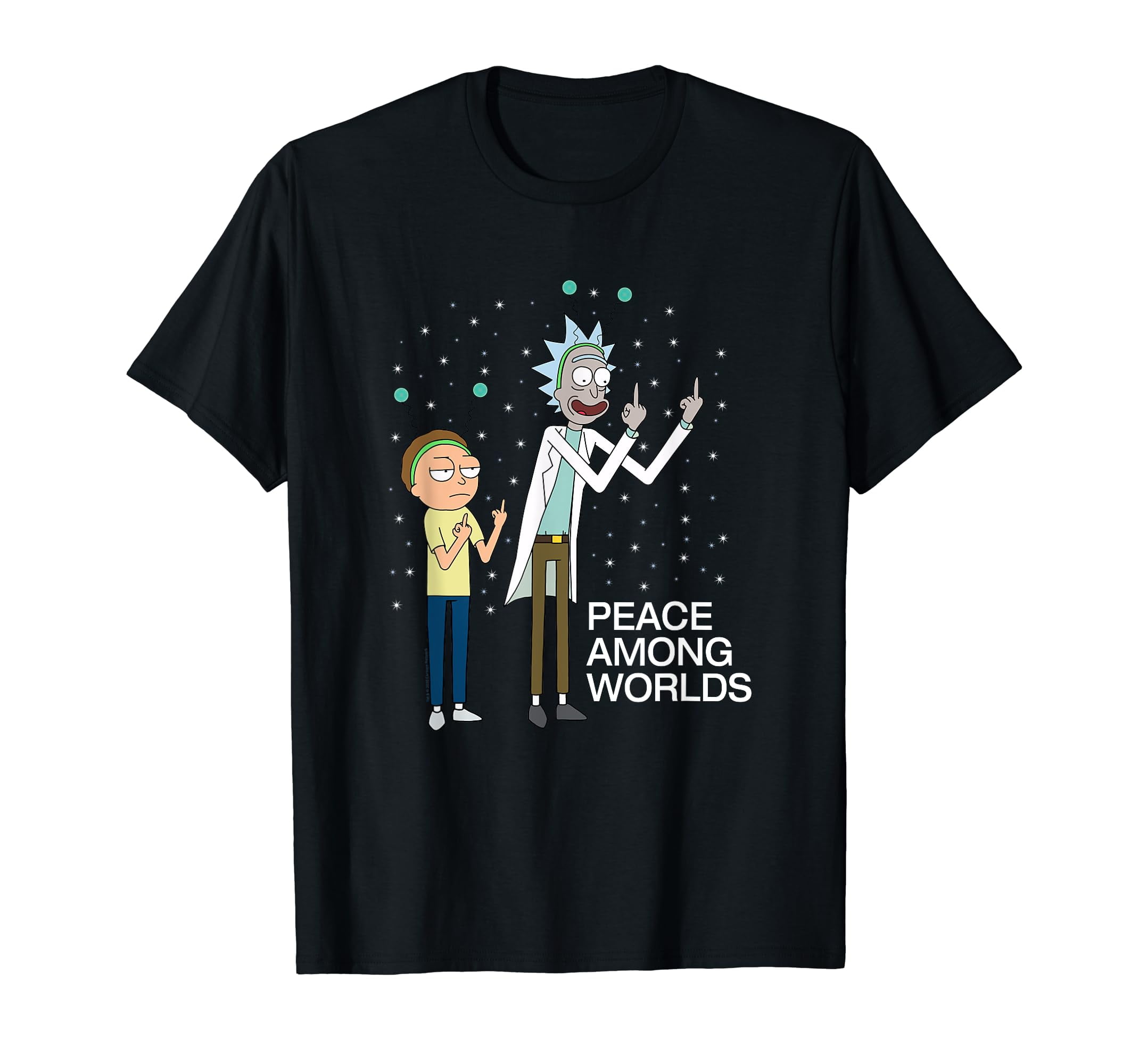 Rick and Morty Peace Among Worlds T-Shirt - Walmart.com