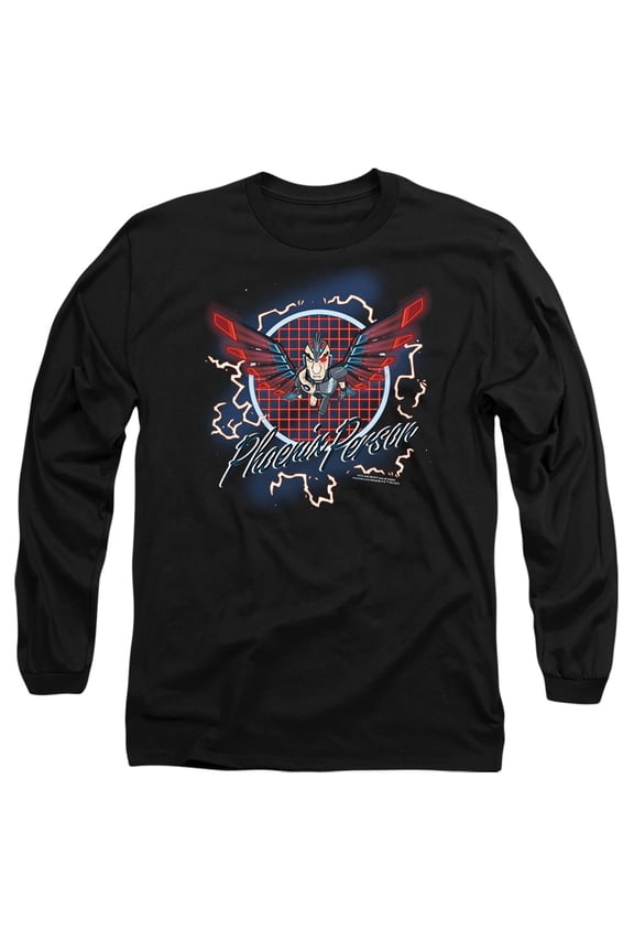 Rick and Morty Phoenix Person Unisex Adult Long-Sleeve T Shirt, Phoenix Person, Medium