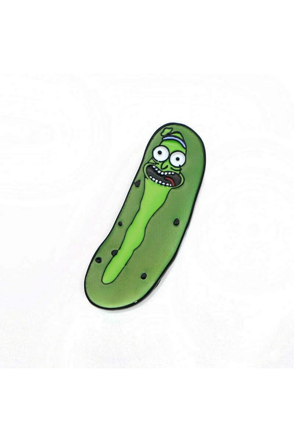 Rick and Morty Pickle Rick Enamel Metal Pin
