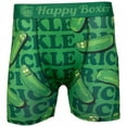 thumbnail image 1 of Rick and Morty Pickle Rick Happy Boxer Briefs Underwear-Small (28-30), 1 of 3