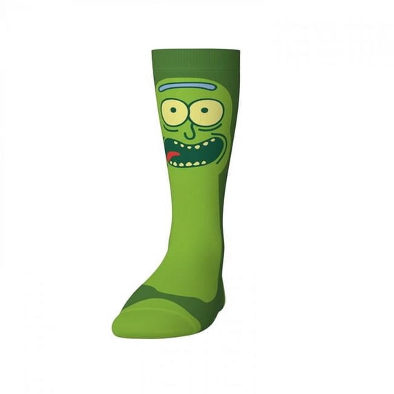 Rick and Morty Pickle Rick Swag Socks
