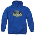 thumbnail image 1 of Rick and Morty Pickle Rick Unisex Adult Pull-Over Hoodie, Royal, Medium, 1 of 5