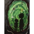 thumbnail image 1 of Rick and Morty Portal IV - CANVAS or PRINT WALL ART, 1 of 1
