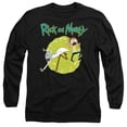 thumbnail image 1 of Rick and Morty Portal Unisex Adult Long-Sleeve T Shirt,Black, Small, 1 of 2