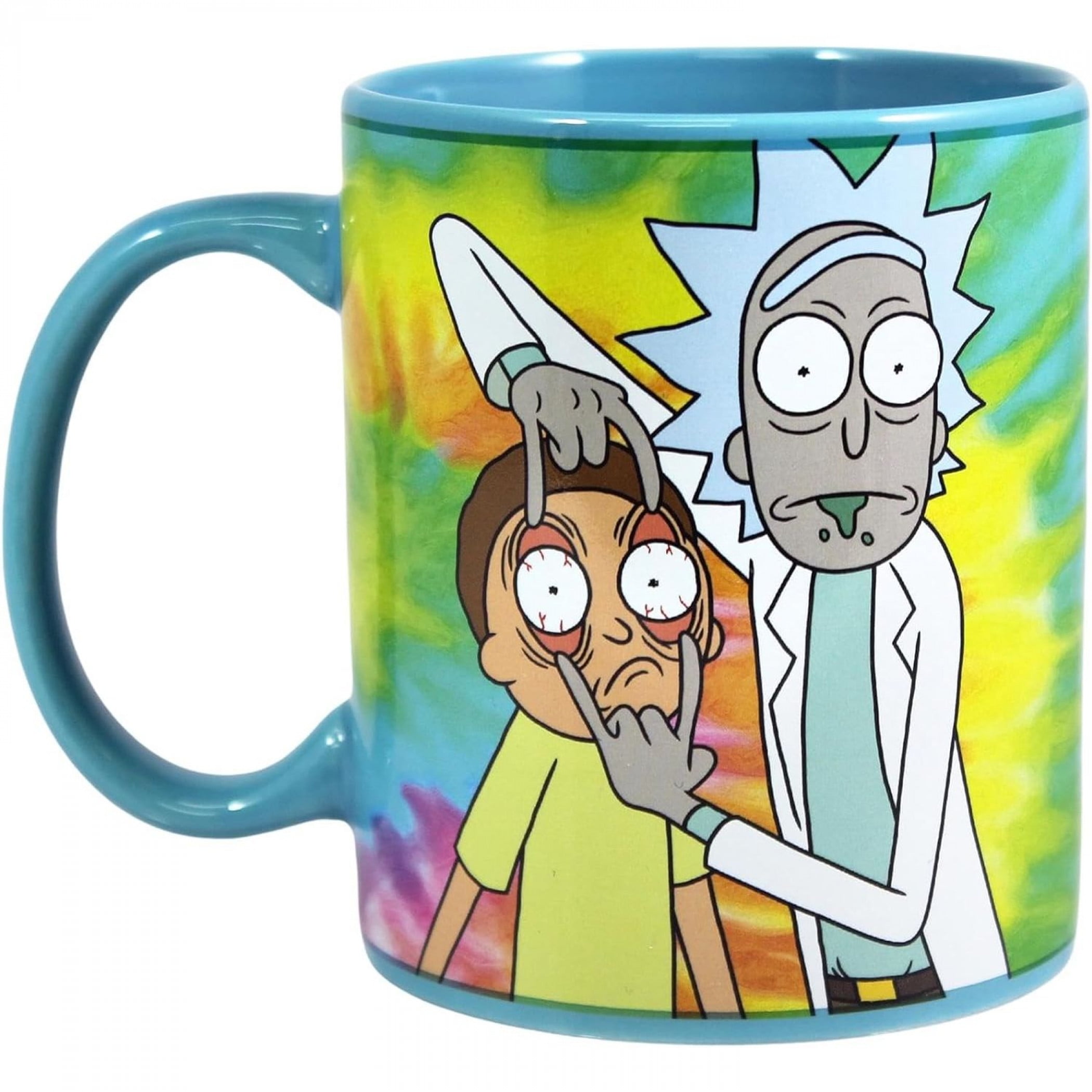Tasse 3D Rick & Morty Sanchez – Mug Céramique 500ml – Cadeau Fan Série Animée