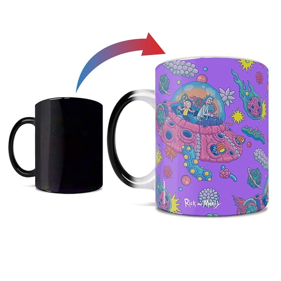 Rick and Morty (Purple Space) Morphing Mugs Heat-Sensitive Mug MMUG1334