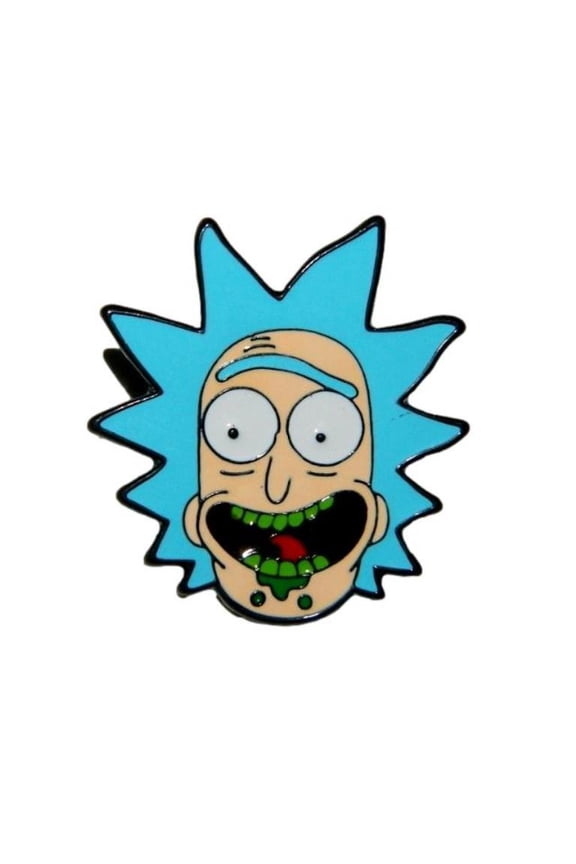 Rick and Morty Rick Face Lapel Pin