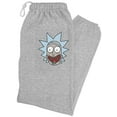 thumbnail image 1 of Rick and Morty Rick Headshot Unisex Jogger Sweatpants for Men and Women, Athletic Heather, Medium, 1 of 1