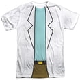 thumbnail image 1 of Rick and Morty Rick Lab Coat Unisex Adult Front Only Sublimated T Shirt, Multi, 3X-Large, 1 of 2