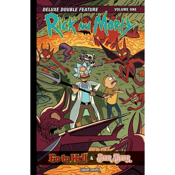 Rick and Morty Rick and Morty Vol. 1: Deluxe Double Feature, (Hardcover)