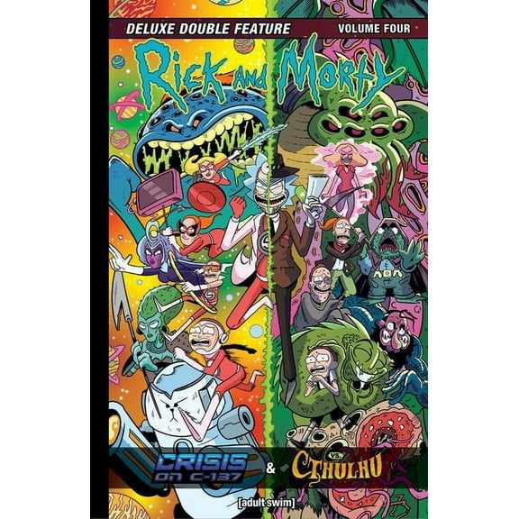 Rick and Morty Rick and Morty Deluxe Double Feature Vol. 4, Book 4, (Hardcover)