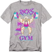 Rick and Morty Ricks Gym Unisex Adult T-Shirt