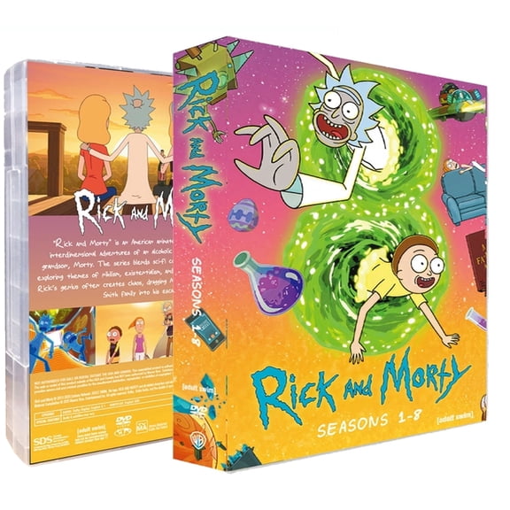Rick and Morty: Seasons 1-8* (The Complete DVD Collection)