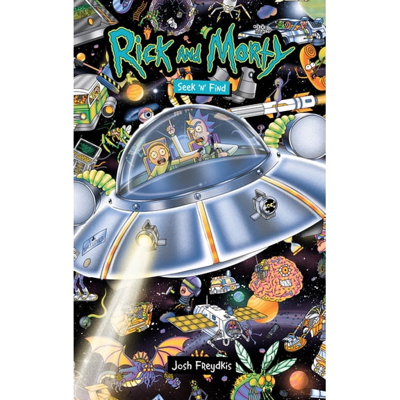 Pre-Owned Rick and Morty: Seek 'n' Find, (Hardcover)