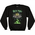 thumbnail image 1 of Rick and Morty Spaceship Dumping Sweatshirt Sweatshirt-Small, 1 of 1