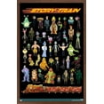 thumbnail image 1 of Rick and Morty - Story Train Wall Poster, 14.725" x 22.375", Framed, 1 of 5