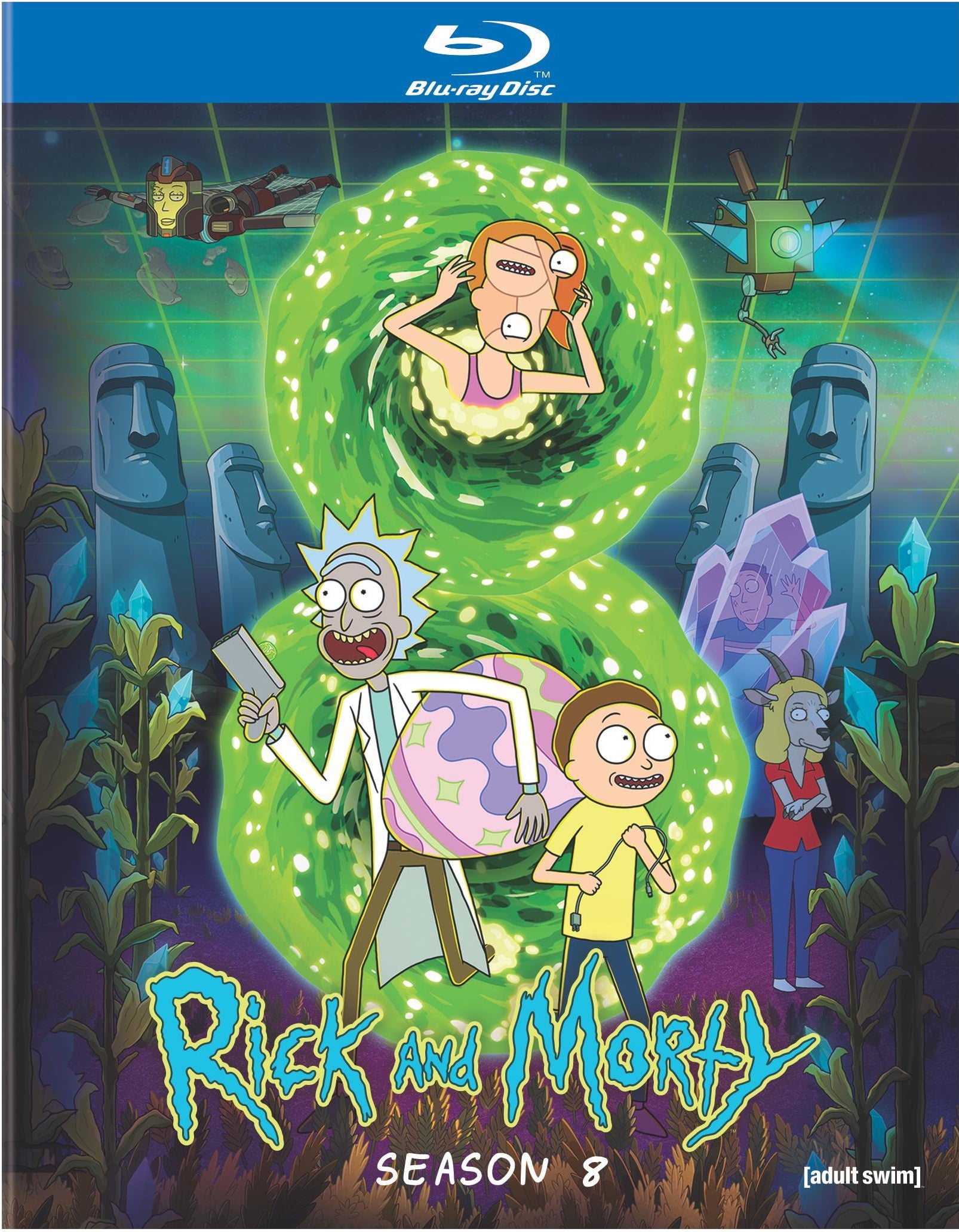 Rick and Morty: Season 8 (Blu-ray), Comedy, Warner Bros. - Walmart.com