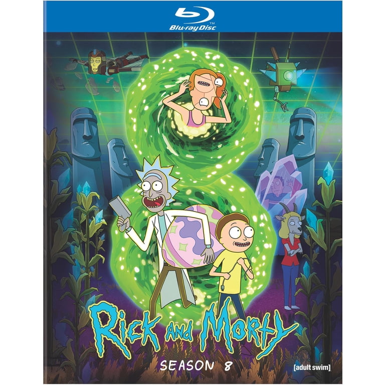 SDS, Rick and Morty: Season 8, Blu-ray, Comedy, Adventure