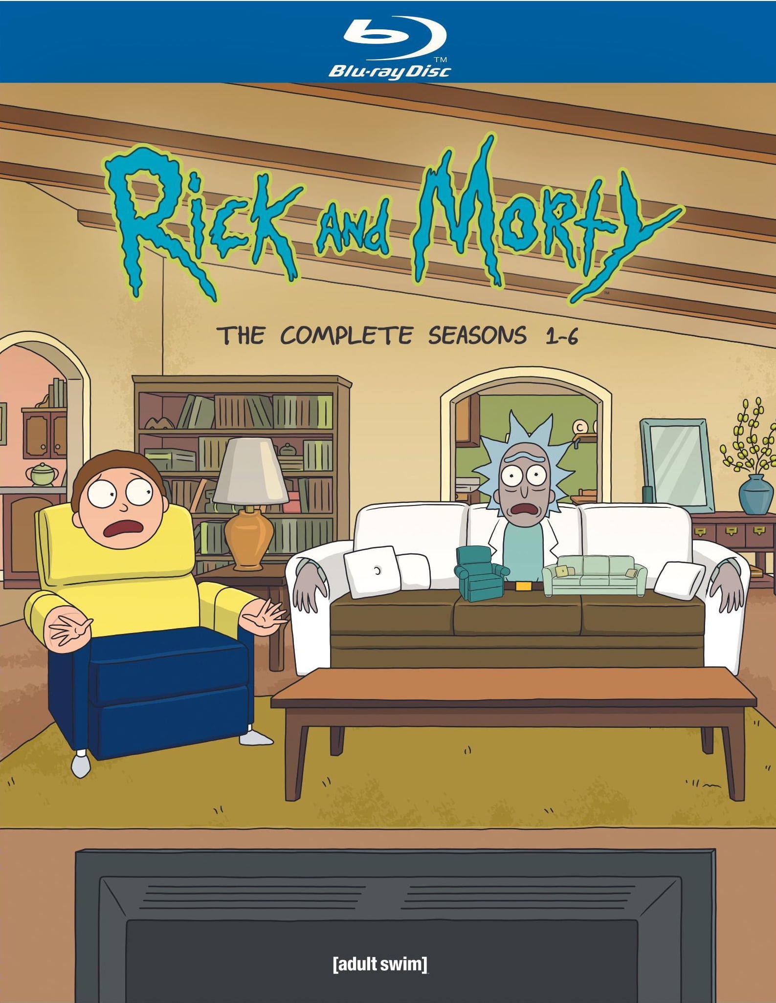 Rick and Morty: The Complete Seasons 1 – 6 (Blu-ray) - Walmart.com