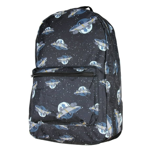 Rick and Morty UFO Space Cruiser Backpack