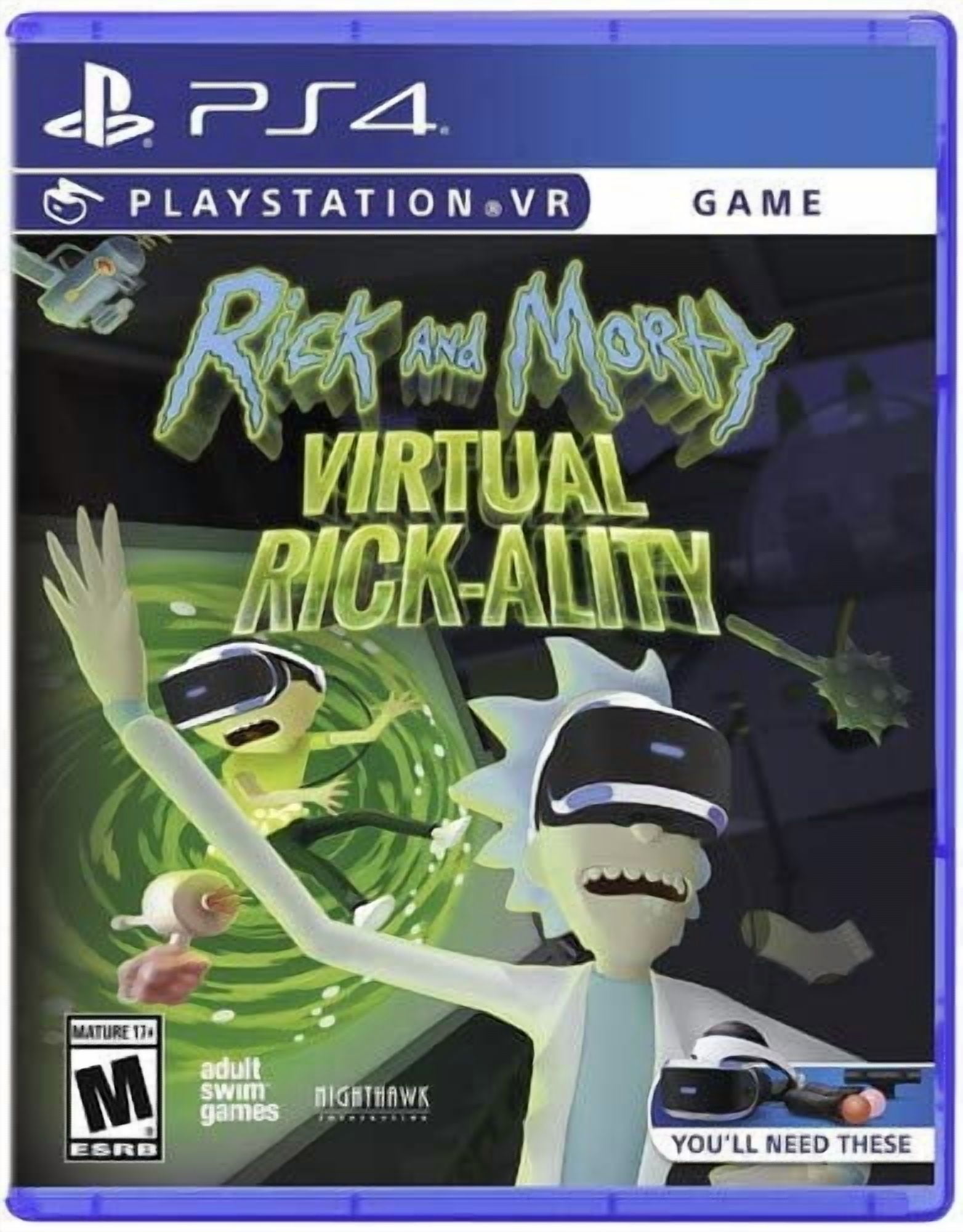 U&I ENTERTAINMENT Rick & Morty Virtual Rick-Ality (PlayStation VR) - PlayStation 4