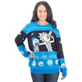 thumbnail image 1 of Rick and Morty Wubba Lubba Spaceship Christmas Sweater, 1 of 2