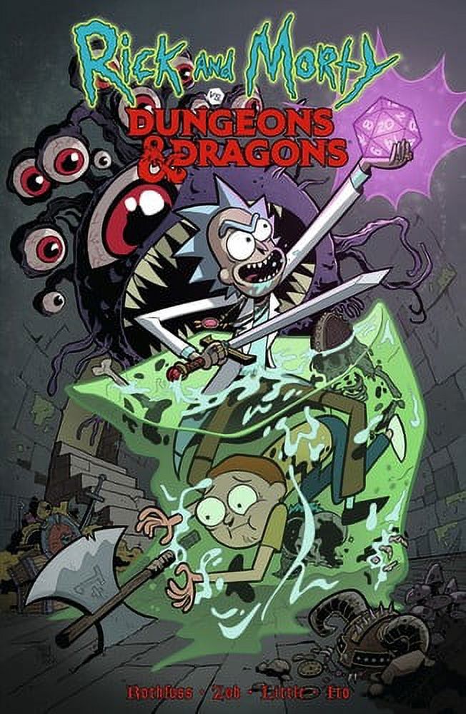 PATRICK ROTHFUSS; JIM ZUB; TROY LITTLE Rick and Morty vs. Dungeons & Dragons (Dungeons & Dragons, D&D) (Books)