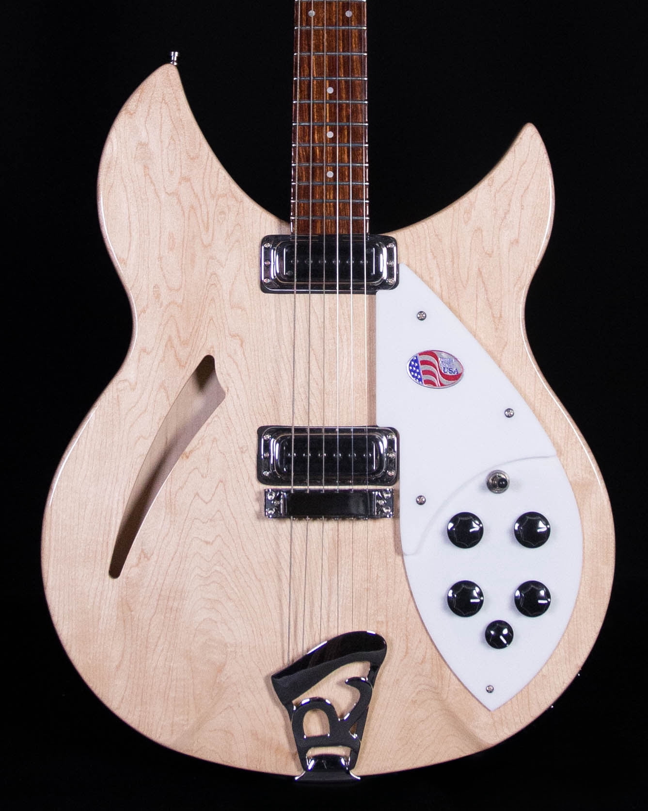 Rickenbacker 330 Thinline Semi-Acoustic, MapleGlo
