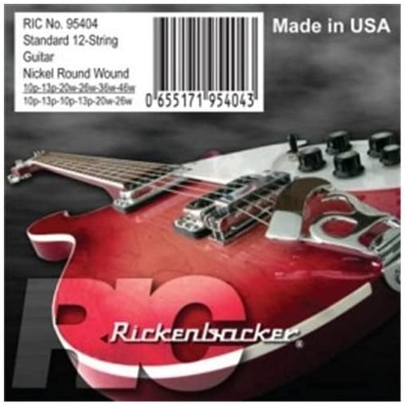 Rickenbacker 95404 12 String Electric Guitar Strings