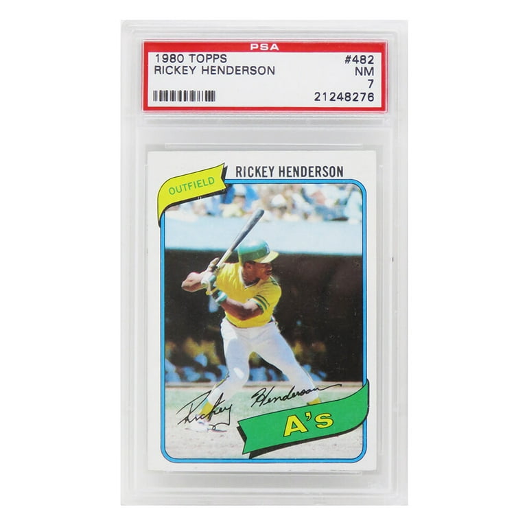 1980 Topps Rickey Henderson Rookie RC #482 BGS / BVG 9.5 | eBay