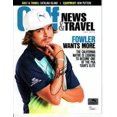 Rickie Fowler Autographed Golf News And Travel Magazine JSA